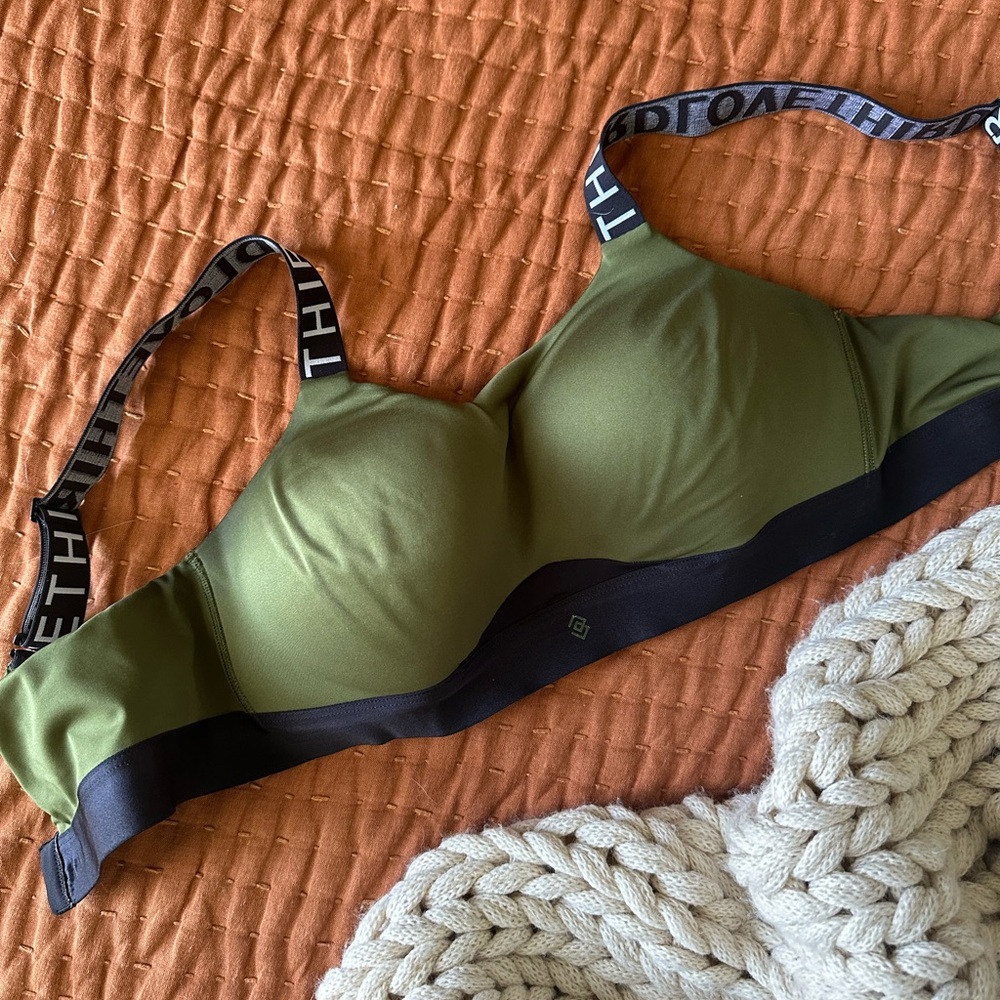 ThirdLove Sports Bra / Green (Olive) / 36C